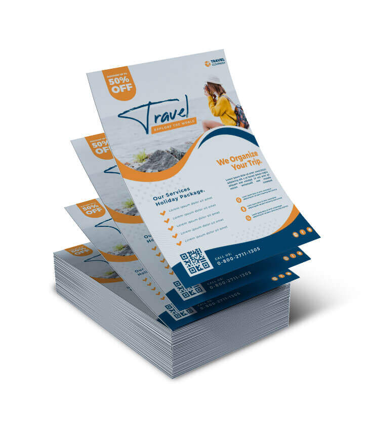 Flyers & marketing printing examples